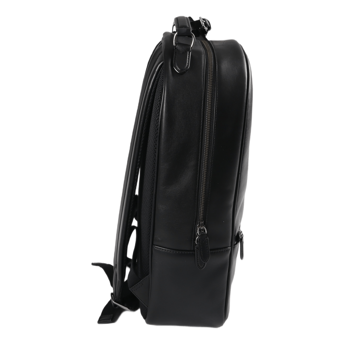 Leather Backpack Black