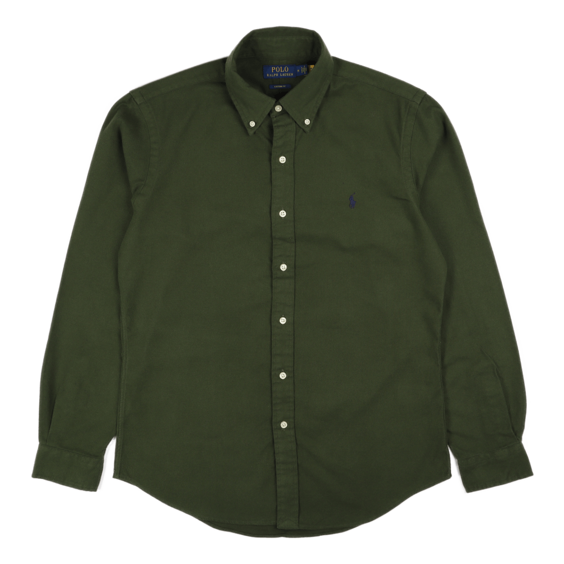 Custom Fit Flannel Shirt Army