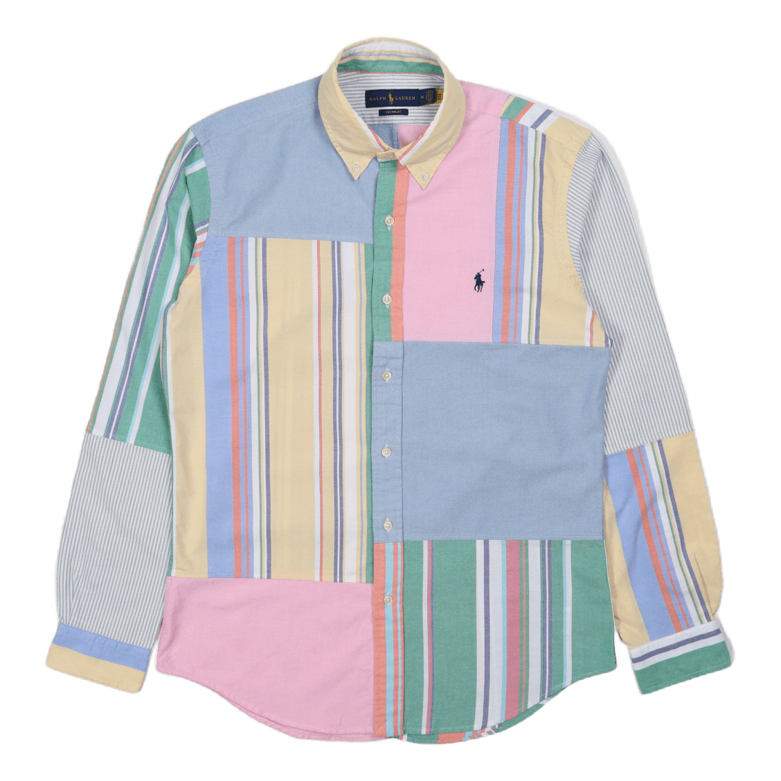 Classic Fit Oxford Fun Shirt 5470 Colorful Stripe Funshirt