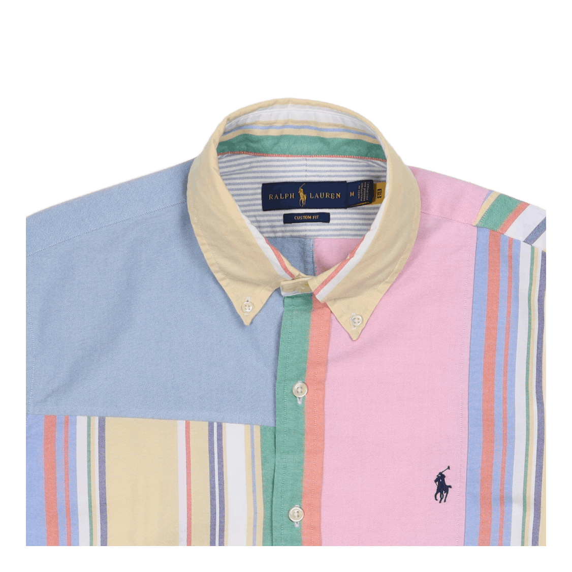 Classic Fit Oxford Fun Shirt 5470 Colorful Stripe Funshirt