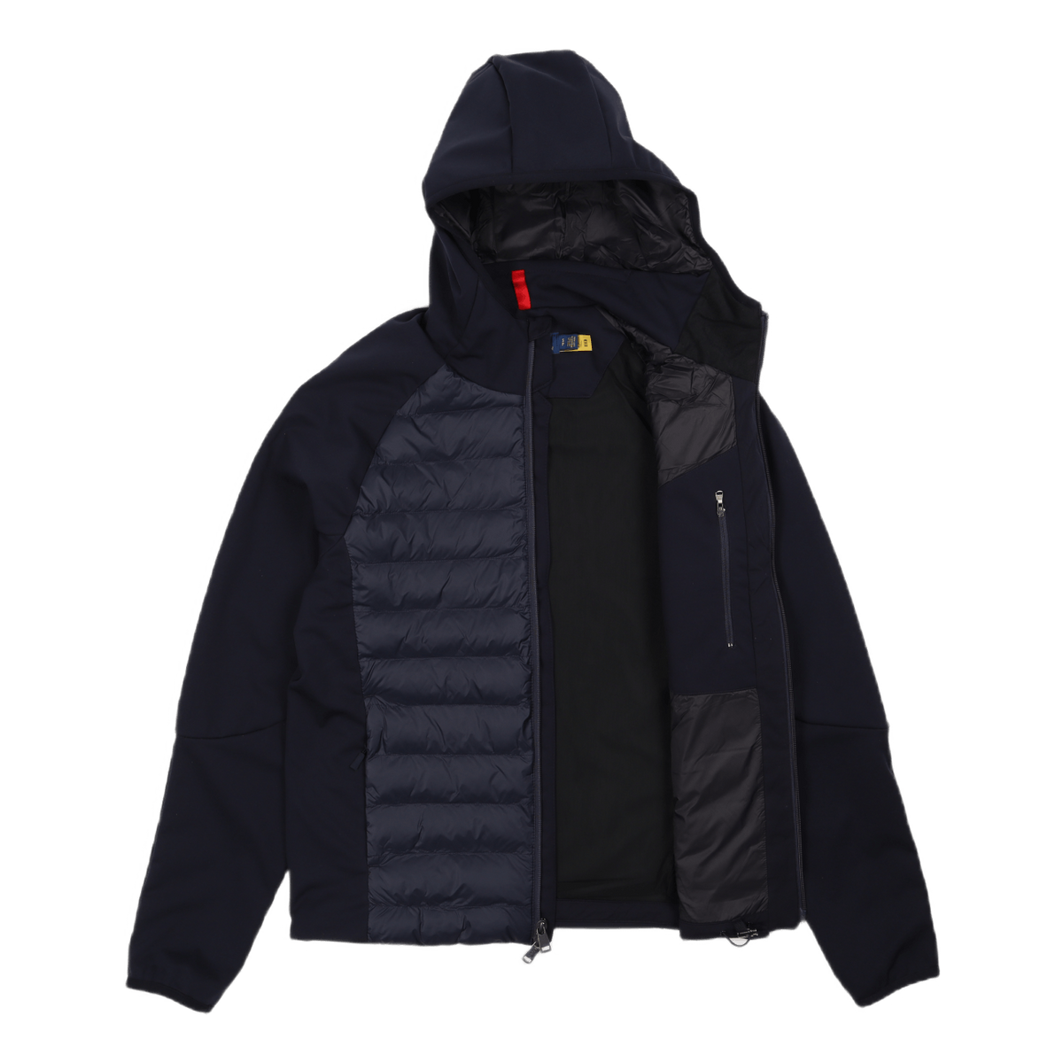 Water-Repellent Hybrid Jacket Collection Navy