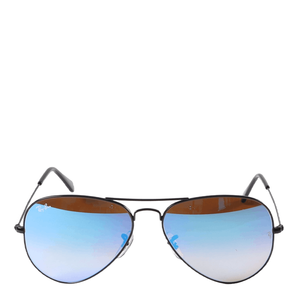 Aviator Large Metal Black 002/4o 58