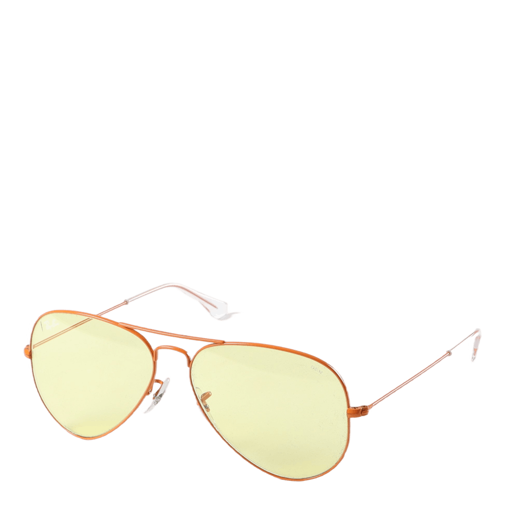 Aviator Large Metal Metal Orange 9220t4/58