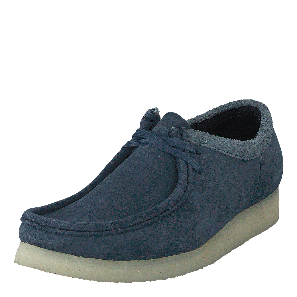 Wallabee Blue Suede