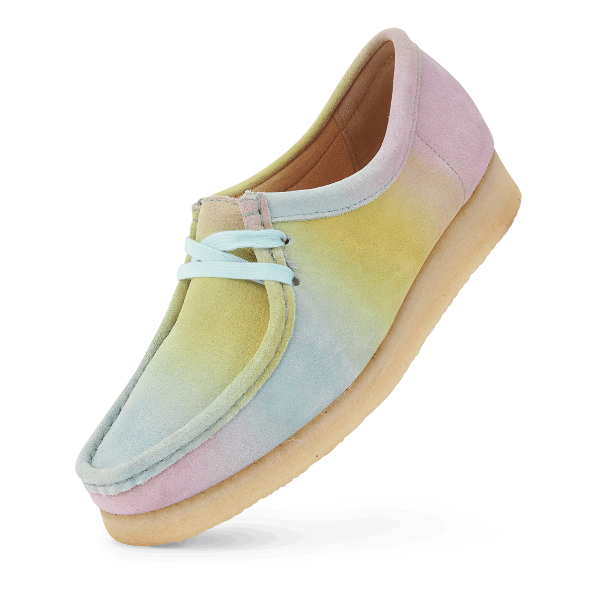 Wallabee White/blue