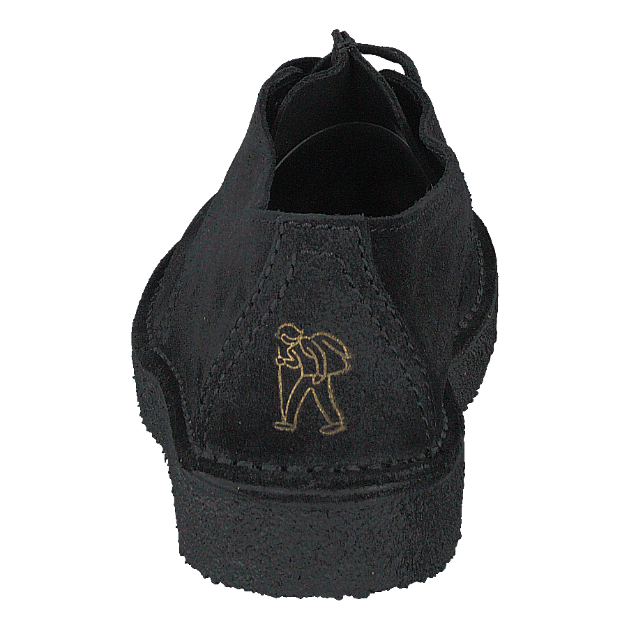 Desert Trek Black Suede
