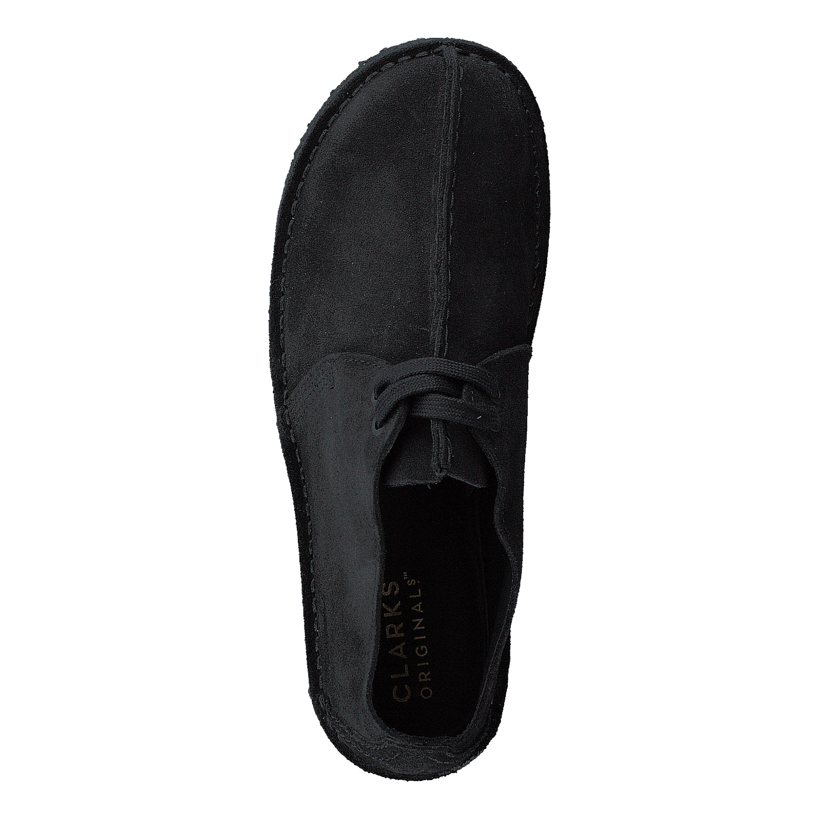 Desert Trek Black Suede
