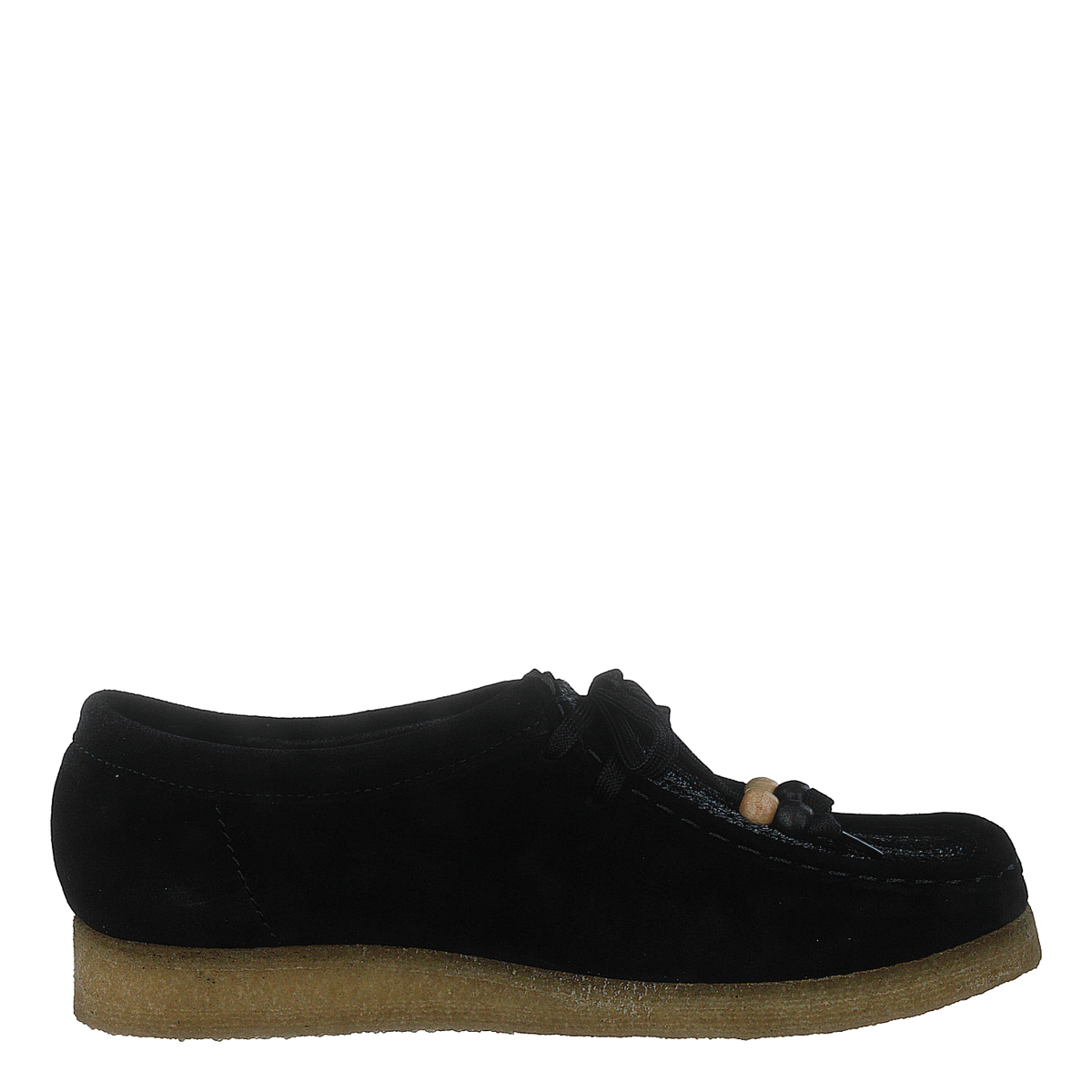 Wallabee Black Raffia