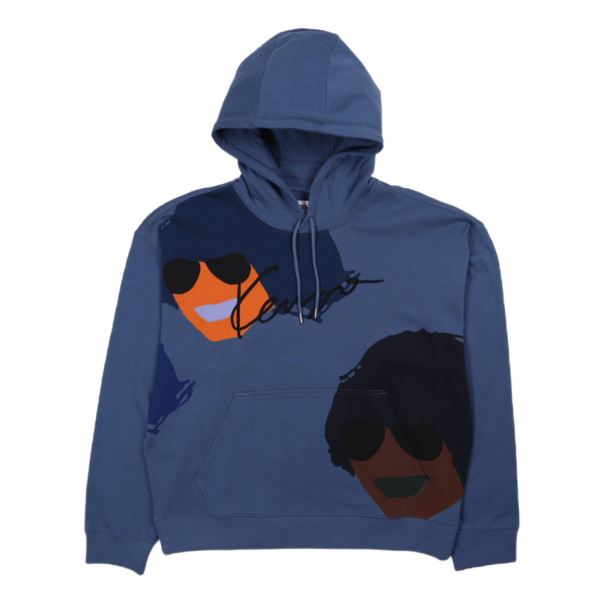 Blue kenzo hoodie sales
