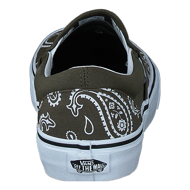 Ua Classic Slip-on (peace Paisley)grplftrwht