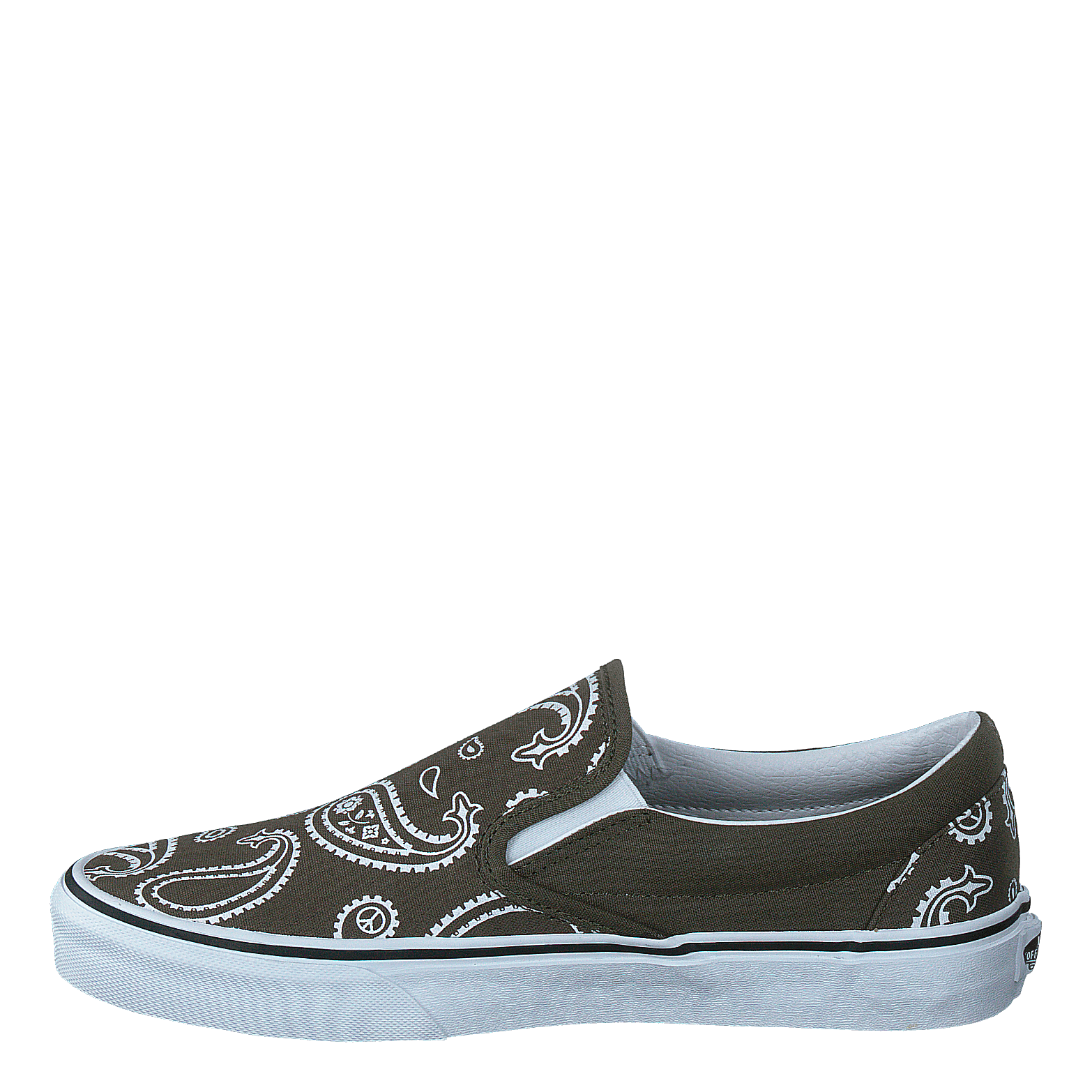 Ua Classic Slip-on (peace Paisley)grplftrwht