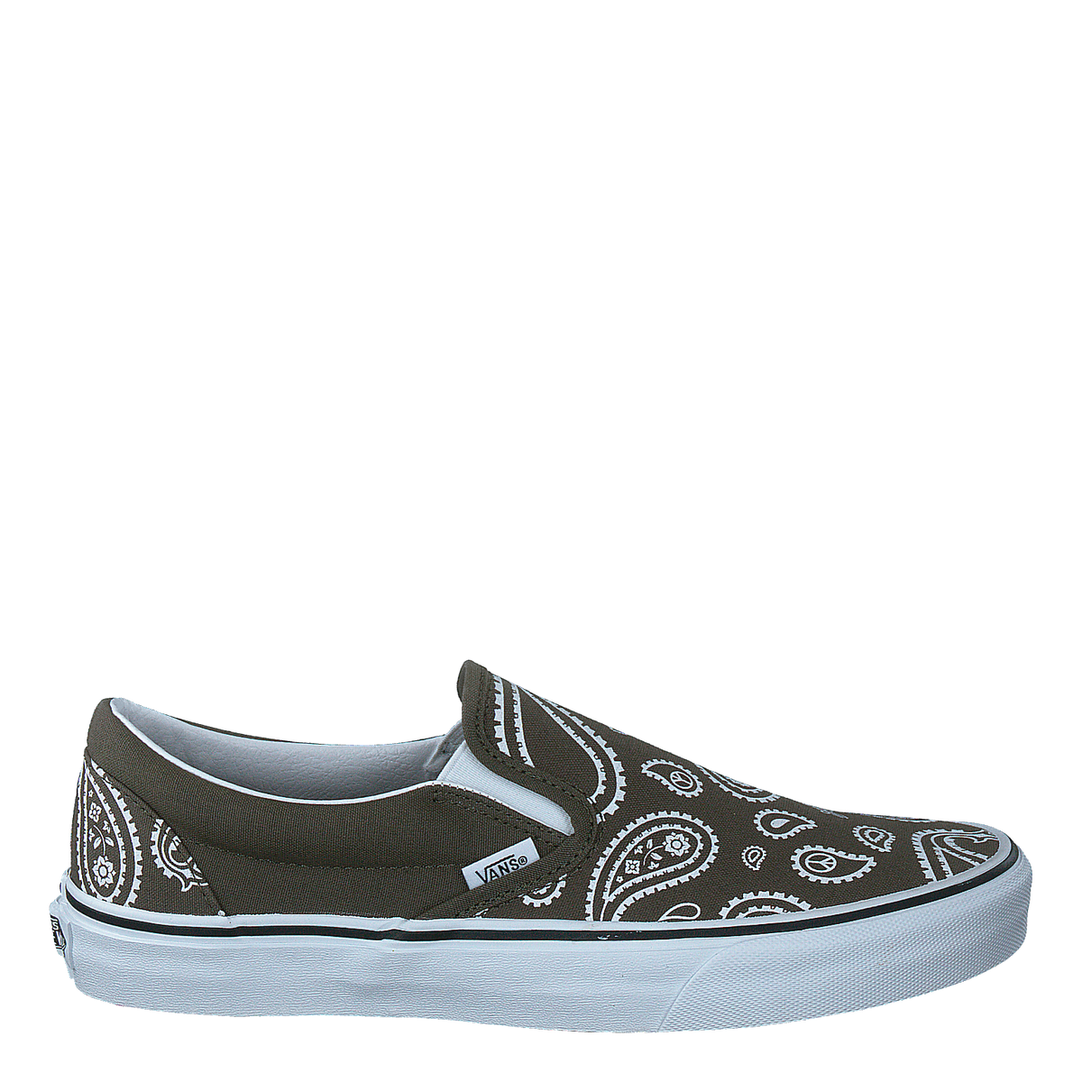 Ua Classic Slip-on (peace Paisley)grplftrwht