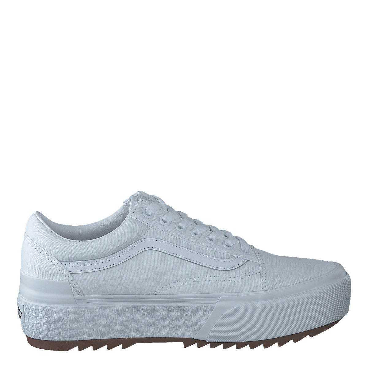 Ua Old Skool Stacked (canvas) True White