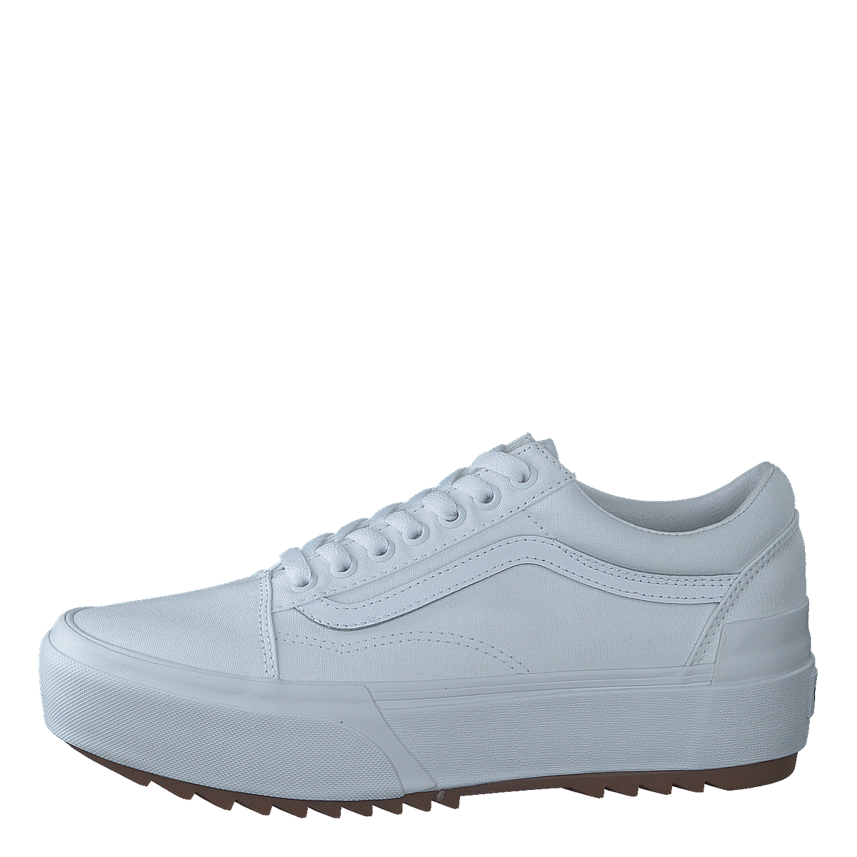 Ua Old Skool Stacked (canvas) True White