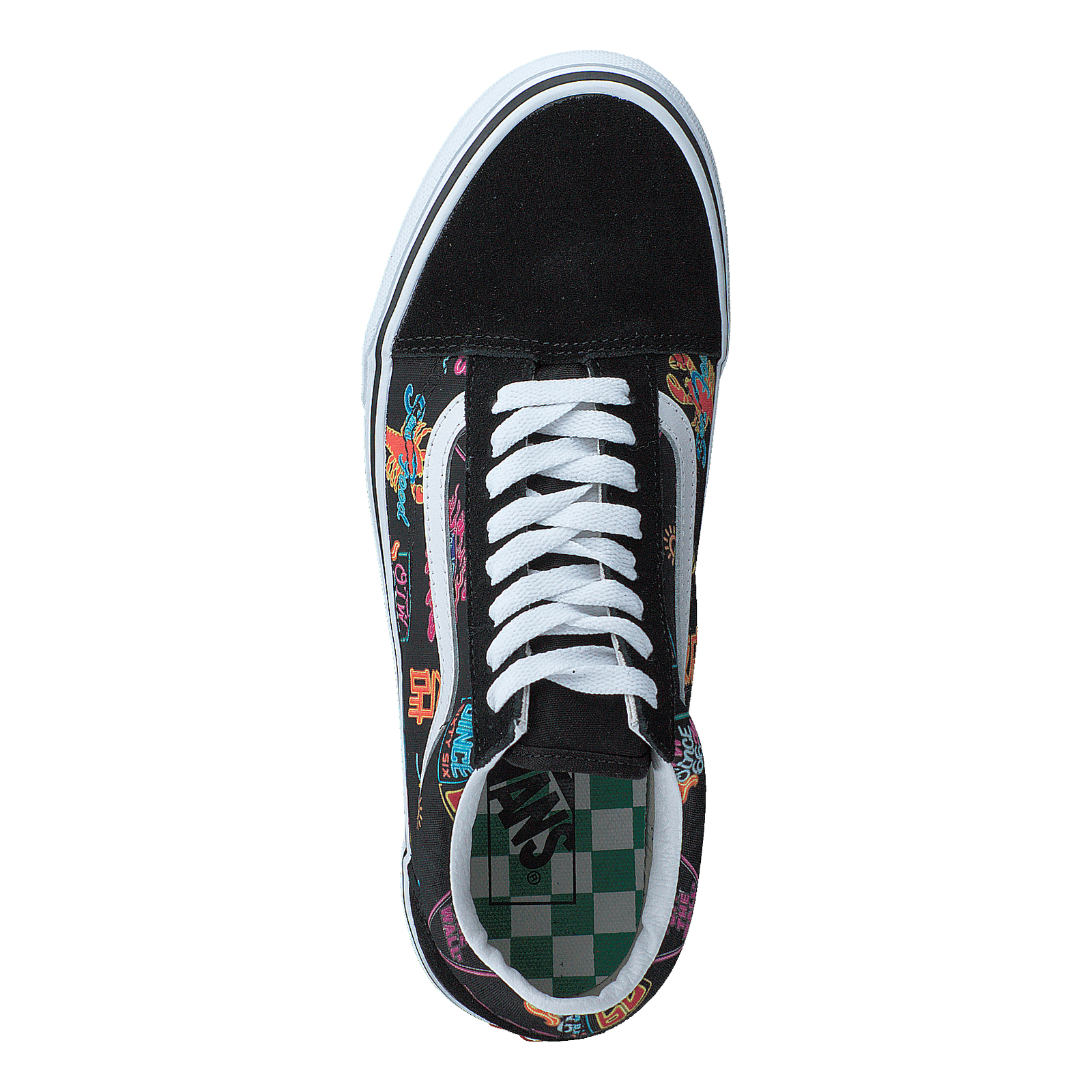 Ua Old Skool (vans Market) Black/neon