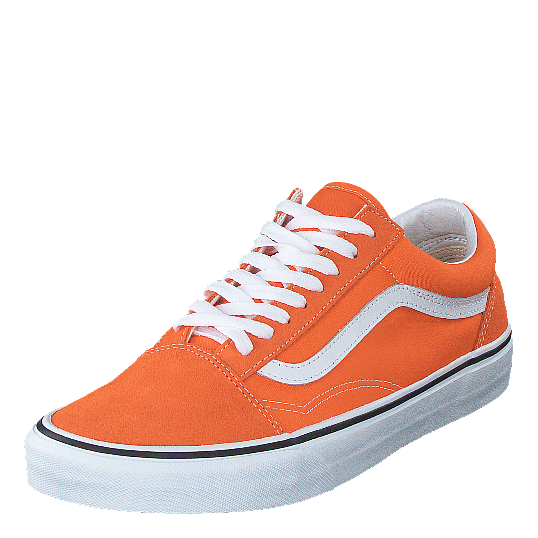 Ua Old Skool Orange Tiger/true White