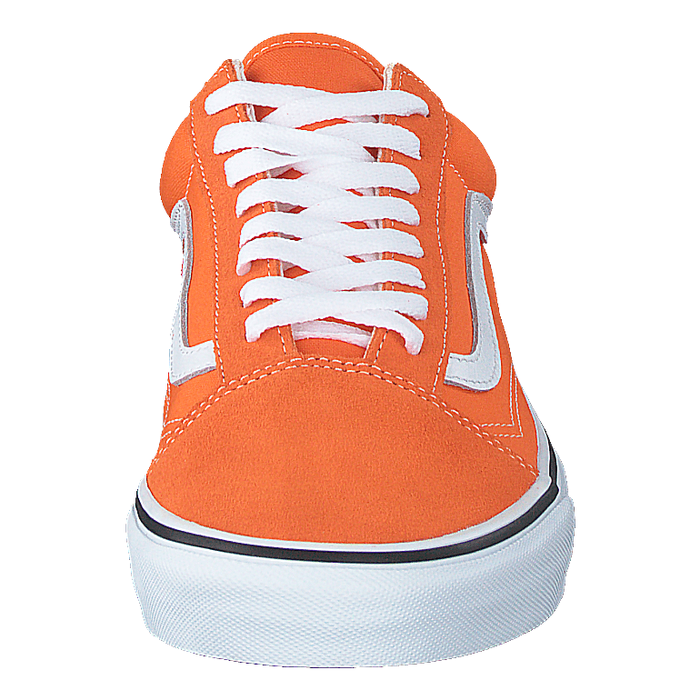 Ua Old Skool Orange Tiger/true White