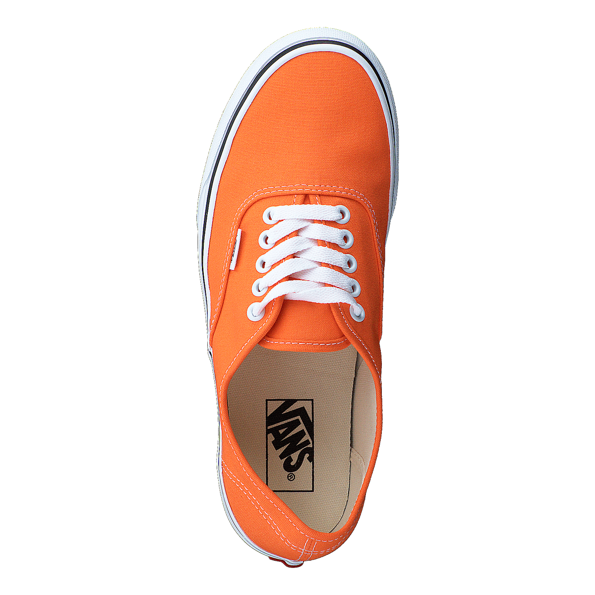 Vans clearance orange authentic