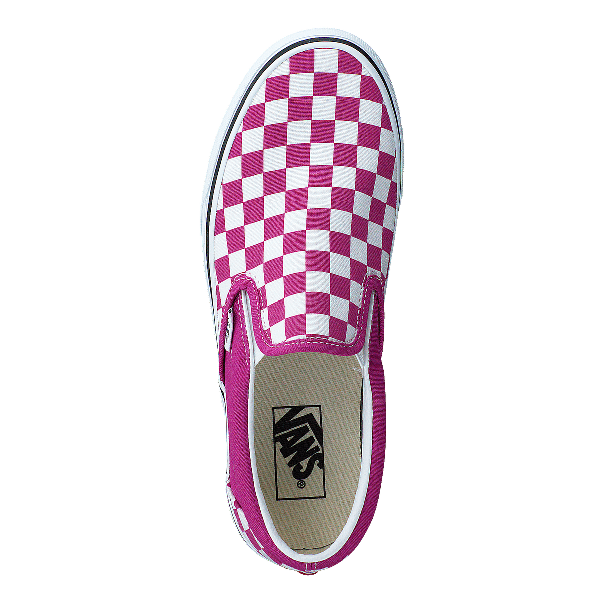 Raspberry 2025 checkered vans
