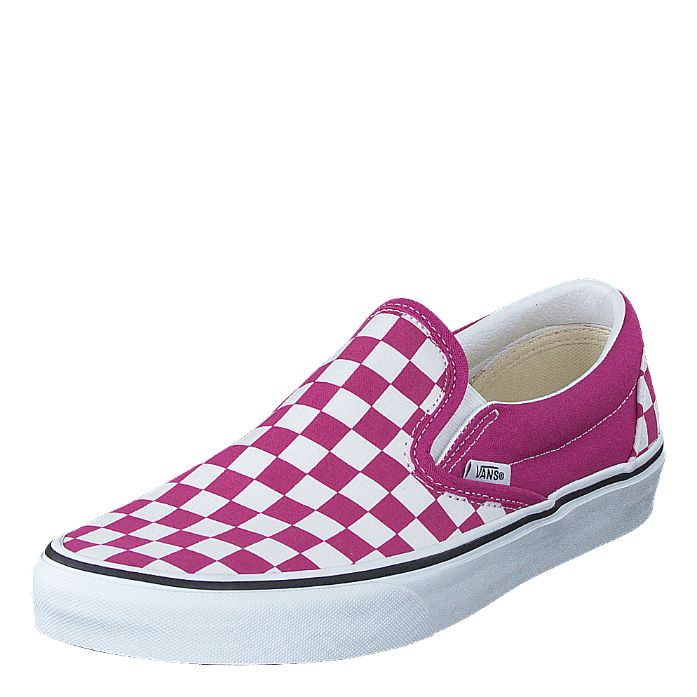 Ua Classic Slip-on (checkerboard)fchsrdtrwht