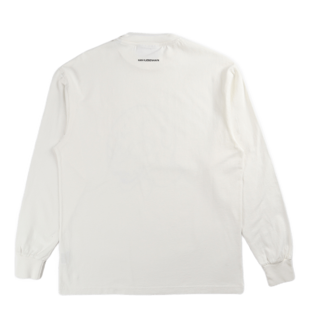 Boxy Tee Long Sleeve Off White