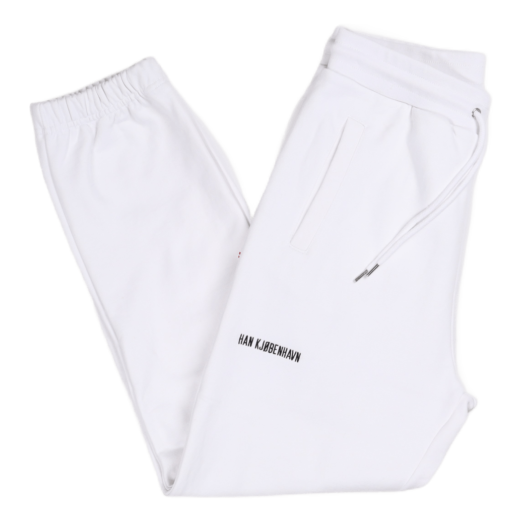Sweatpants White Logo