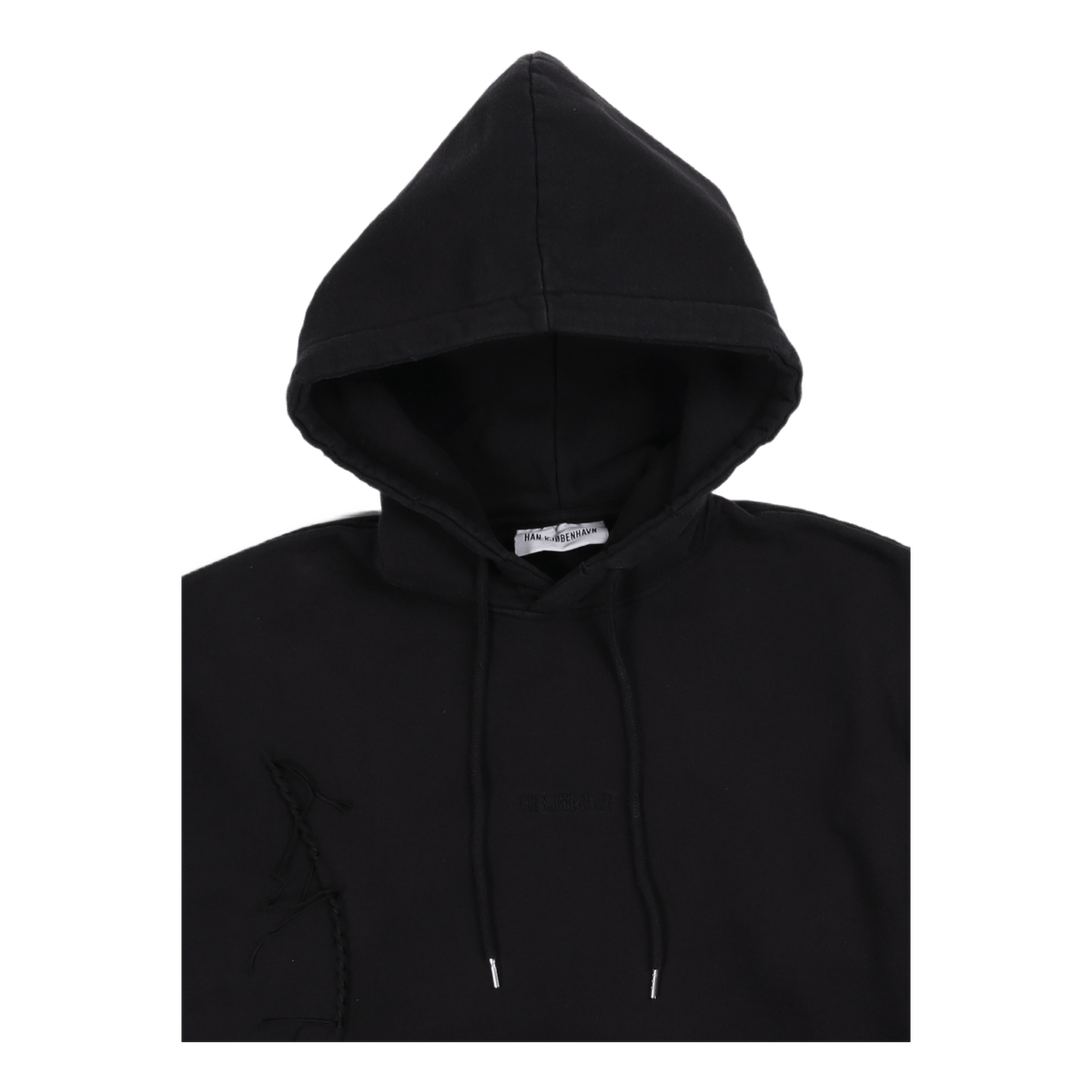 Bulky Hoodie Faded Black