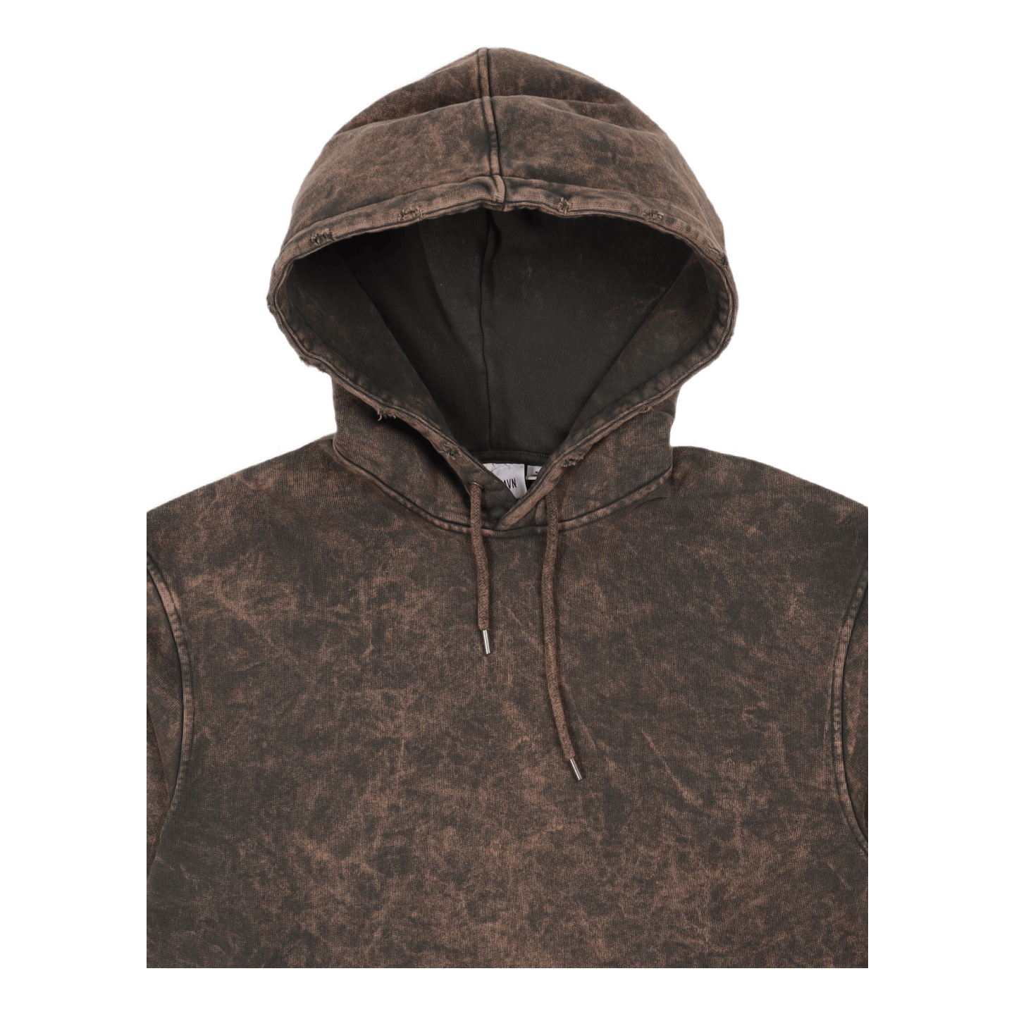 Distressed Hoodie Distressed Brown Acid