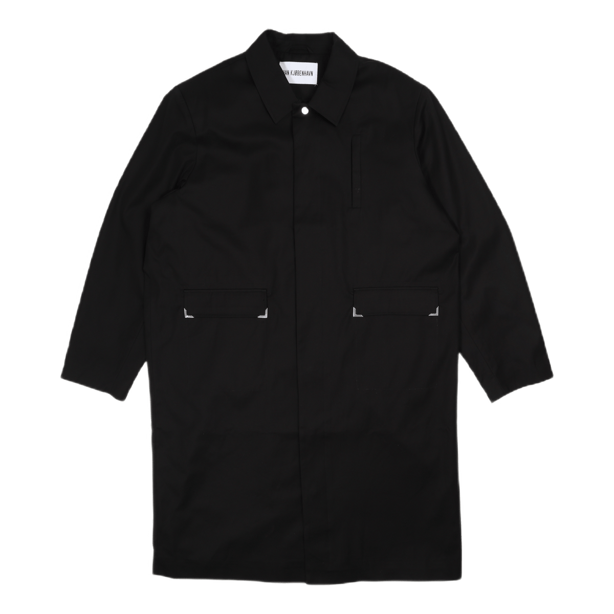 Square Coat Black