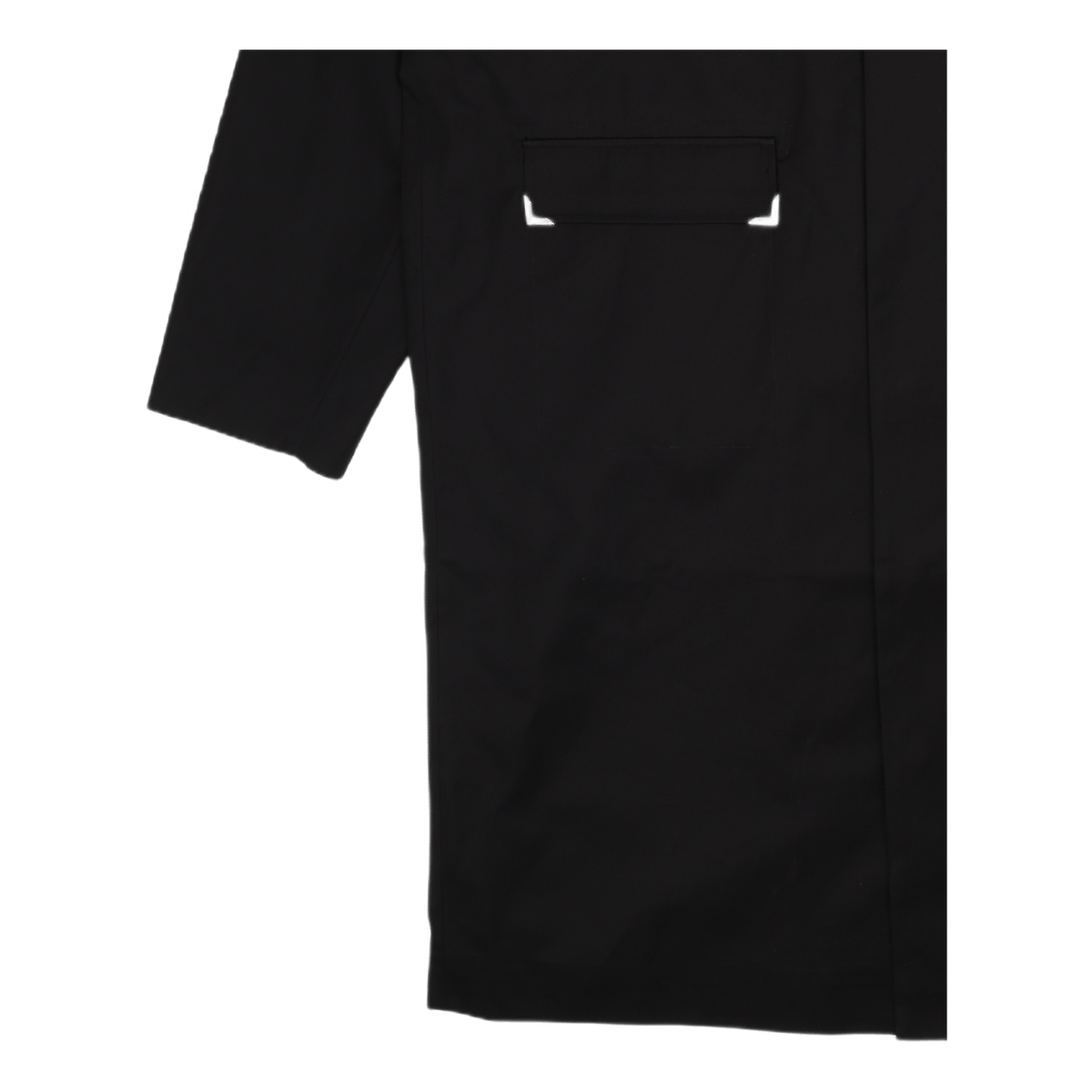 Square Coat Black