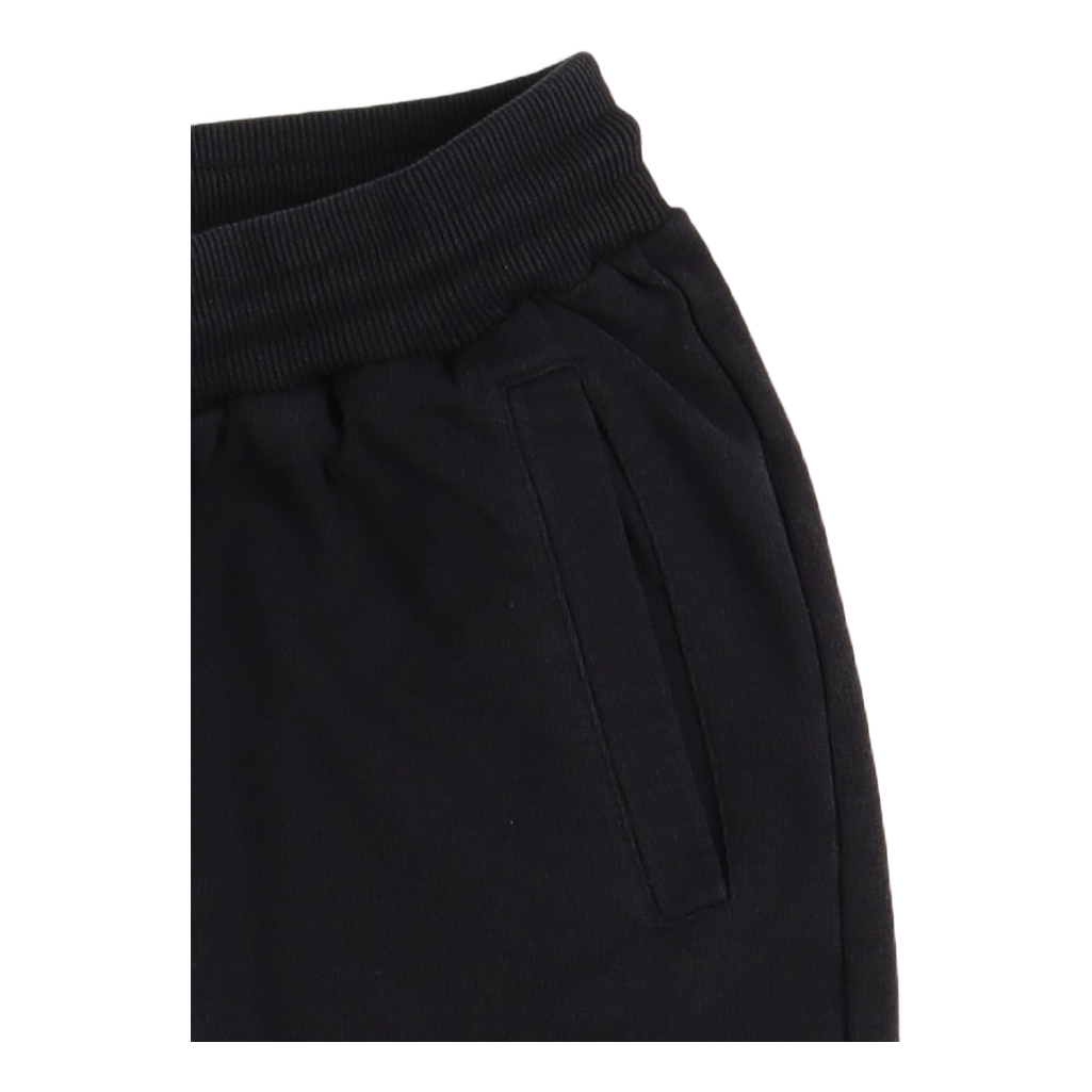 Cropped Sweat Pants Faded Black