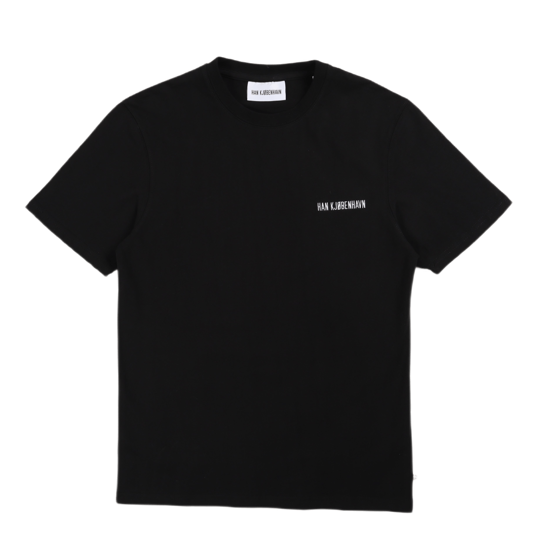 Casual Tee Short Sleeve Black Logo