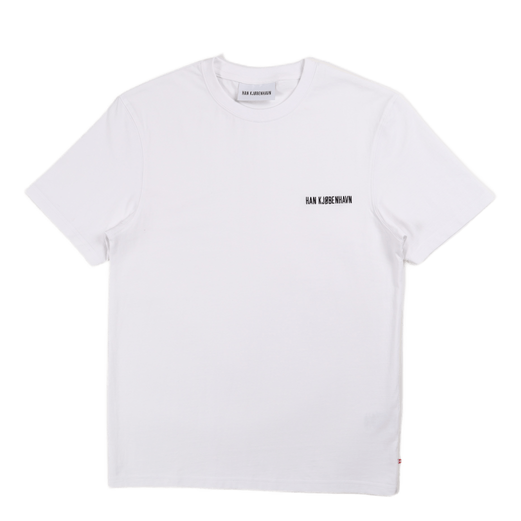 Casual Tee Short Sleeve White Logo