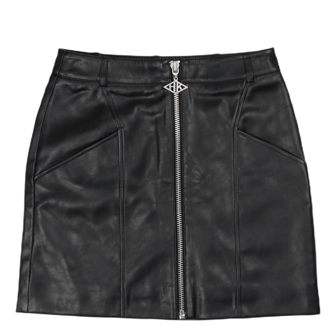 Mini Zip Skirt Black