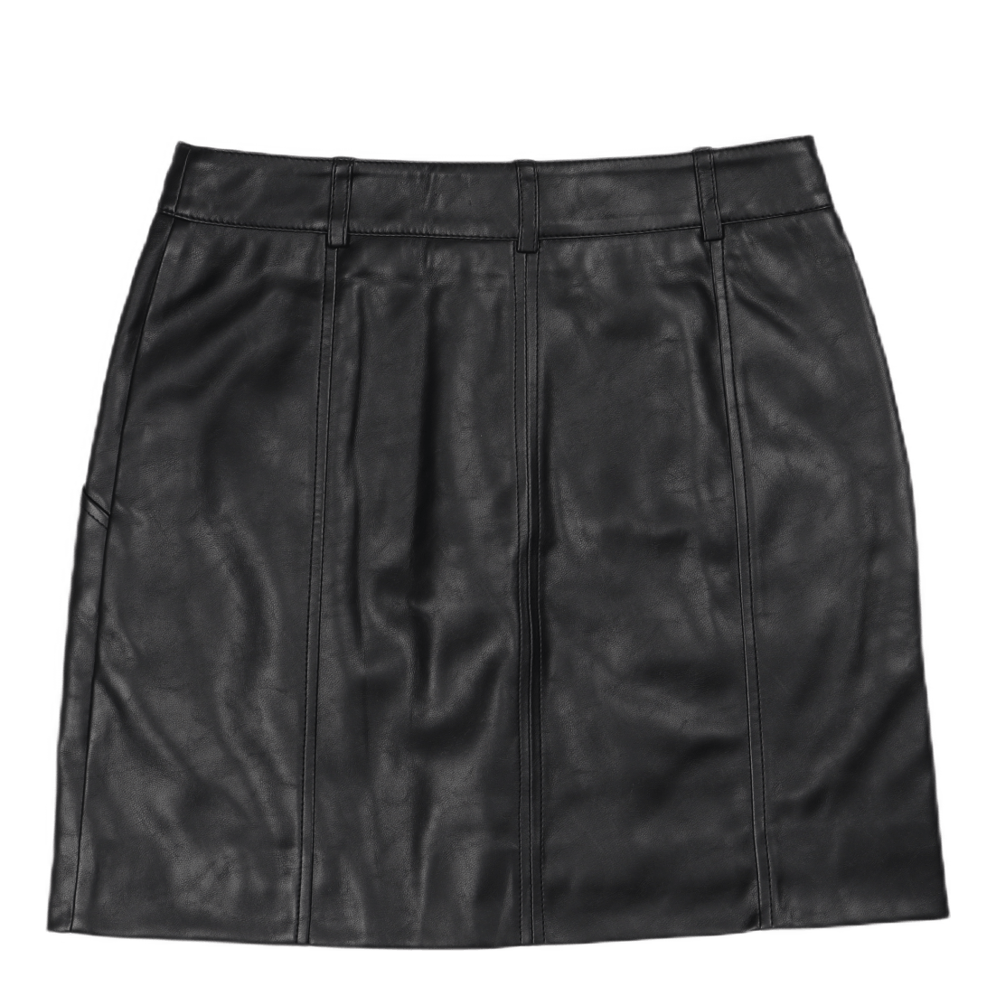 Mini Zip Skirt Black