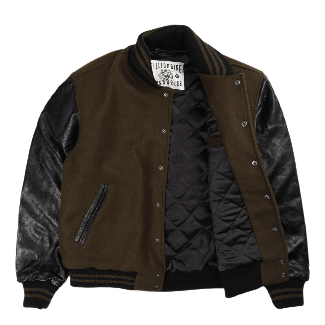 Astro Varsity Jacket Dark Green