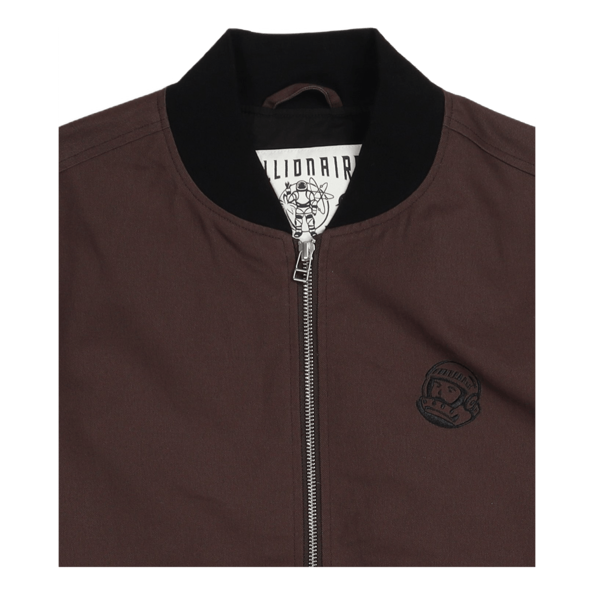 Stencil Logo Bomber Jacket Grey