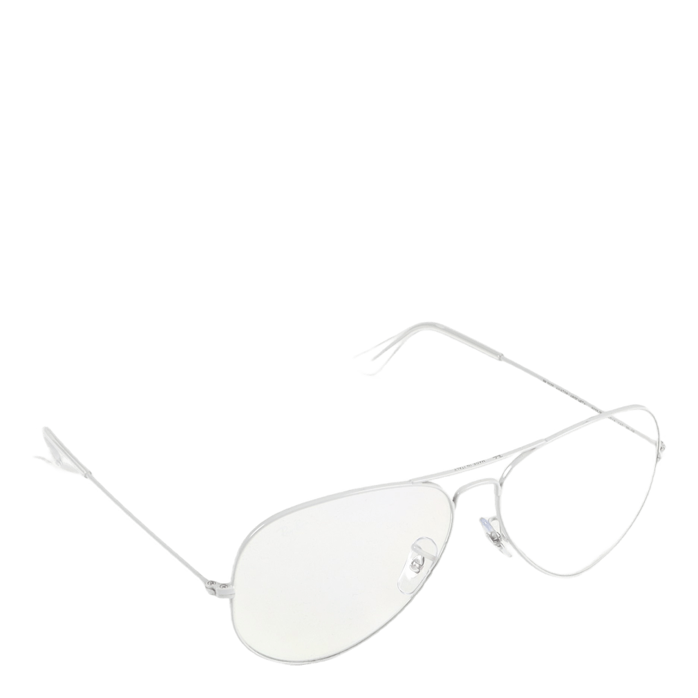 Aviator Large Metal Light Gray 9223BL/62