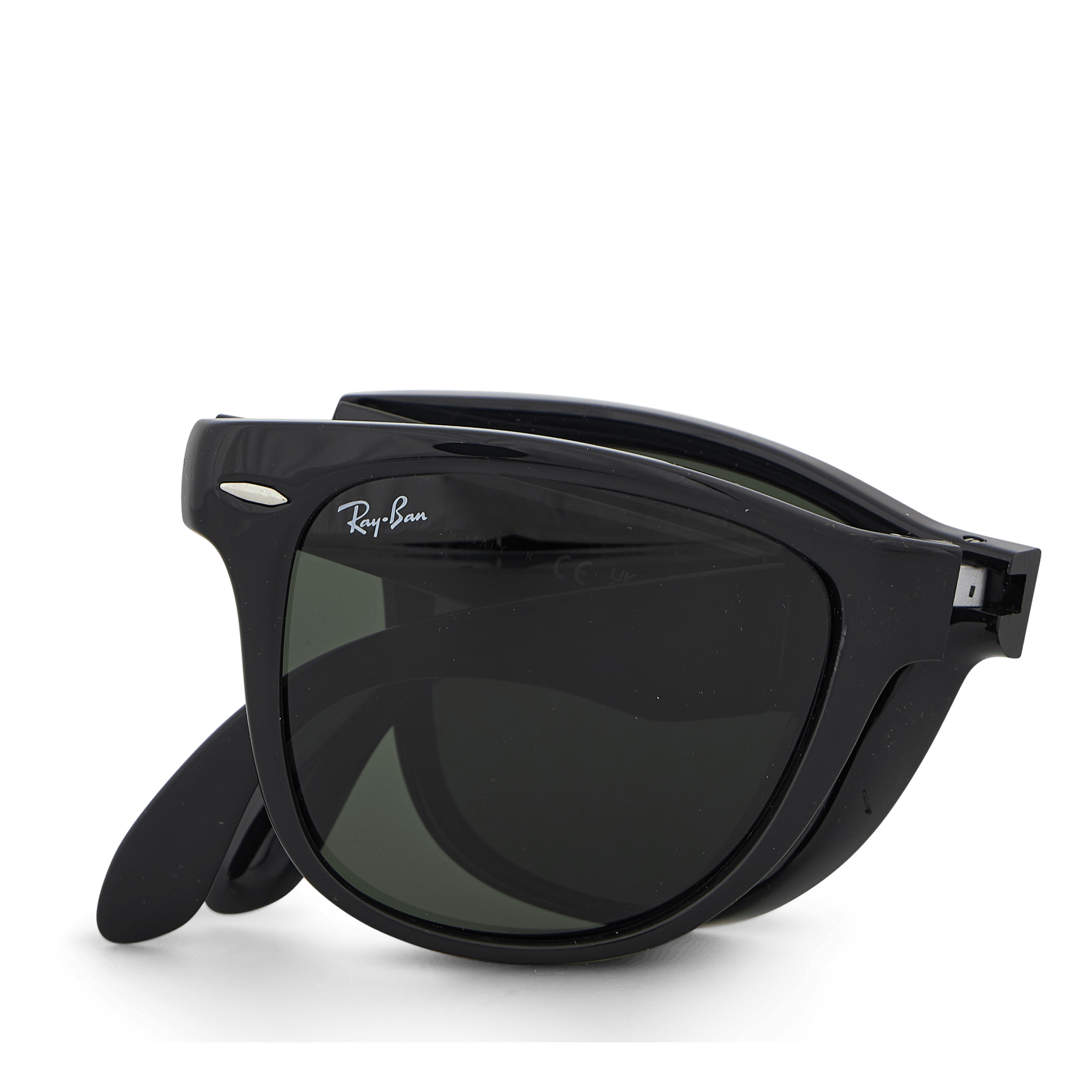 Folding Wayfarer Black 601/64