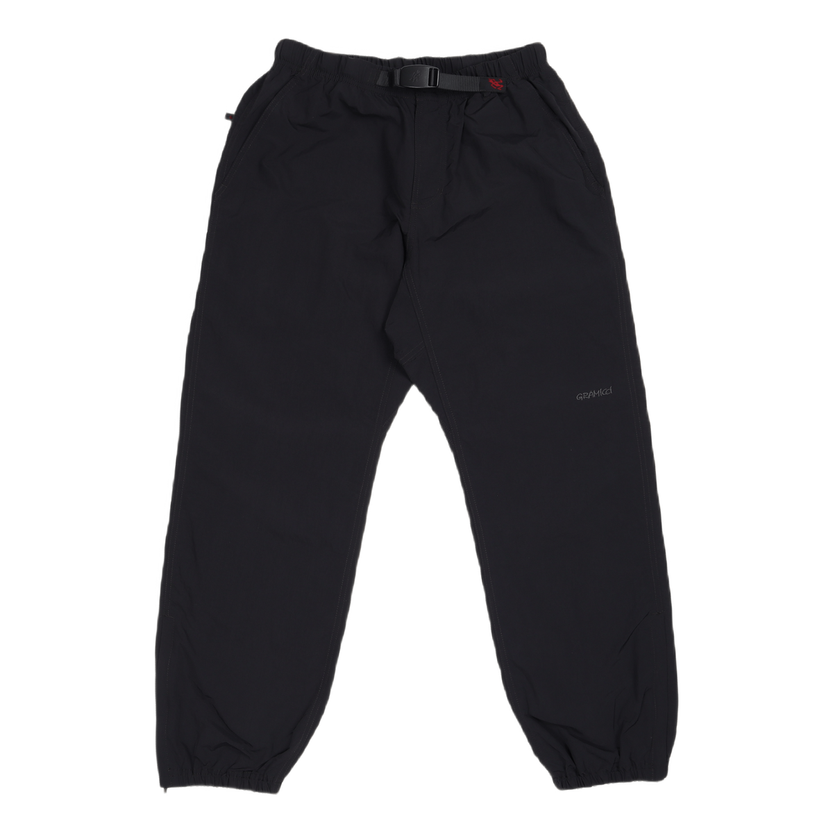 Nylon Packable Track Pant Black