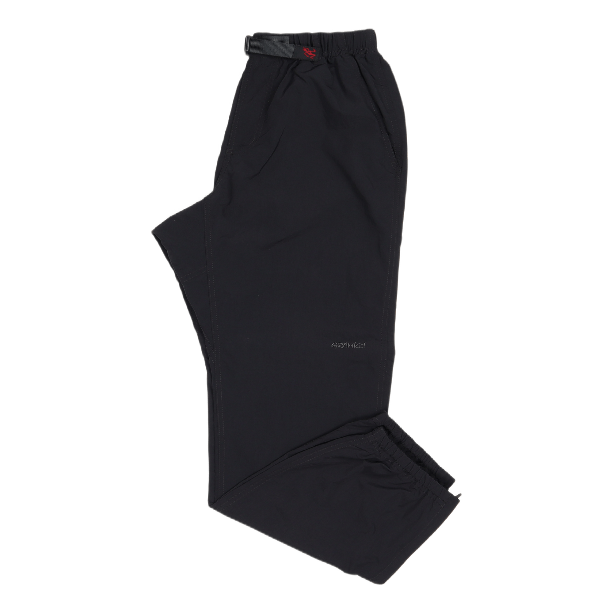 Nylon Packable Track Pant Black