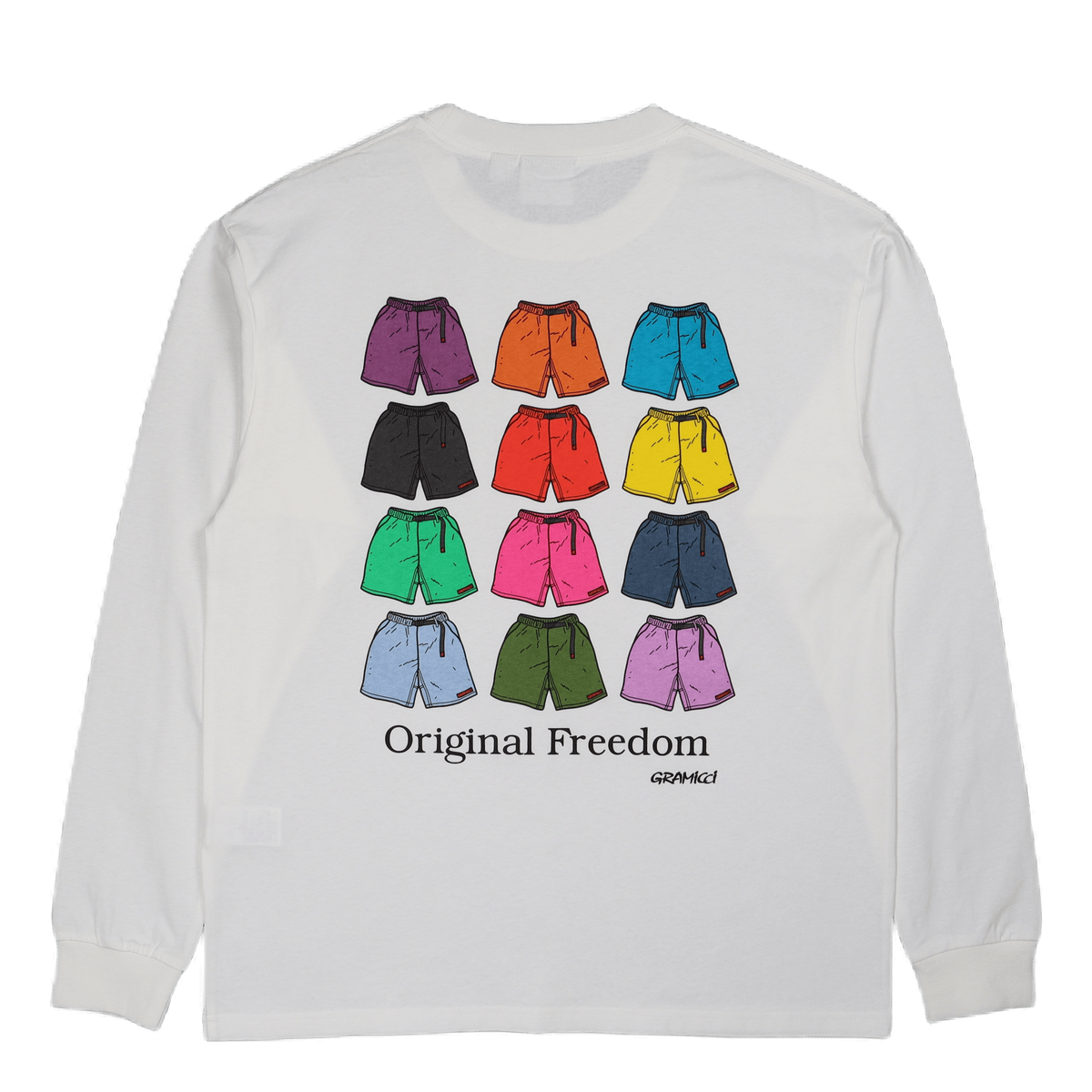 Shorts L/s Tee White