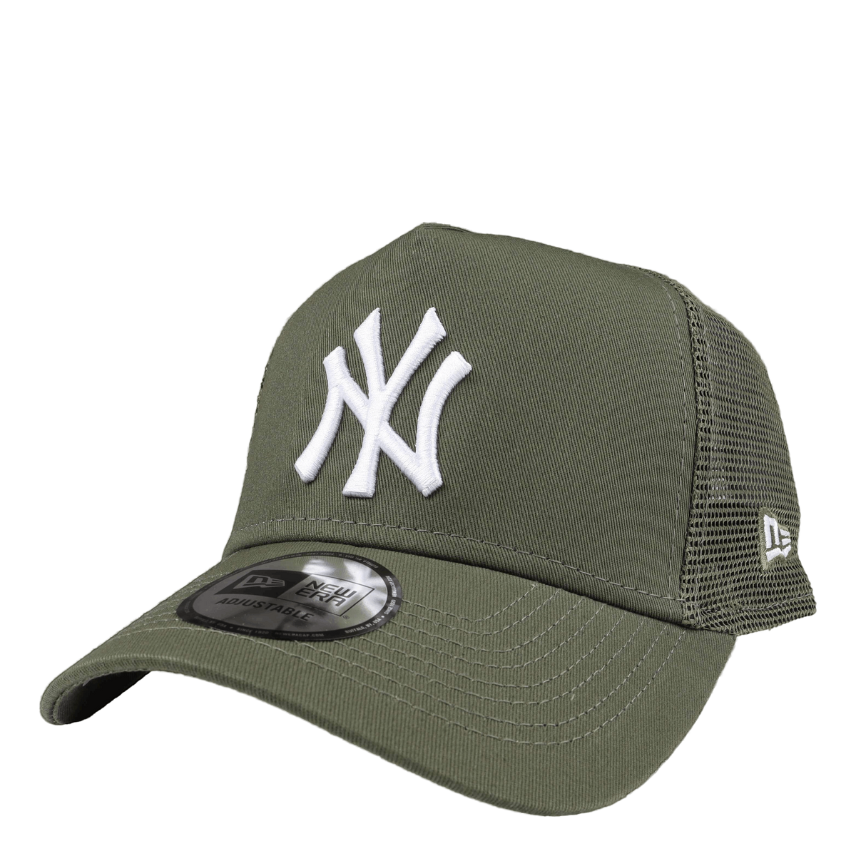 Tonal Mesh Trucker Yankees Olive