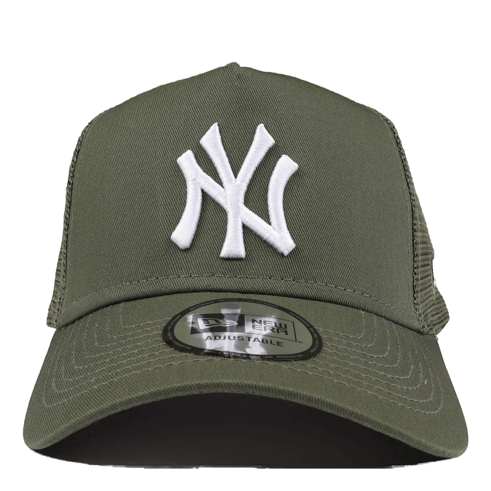 Tonal Mesh Trucker Yankees Olive