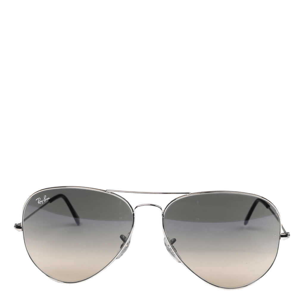 Aviator Large Metal 62 Silver