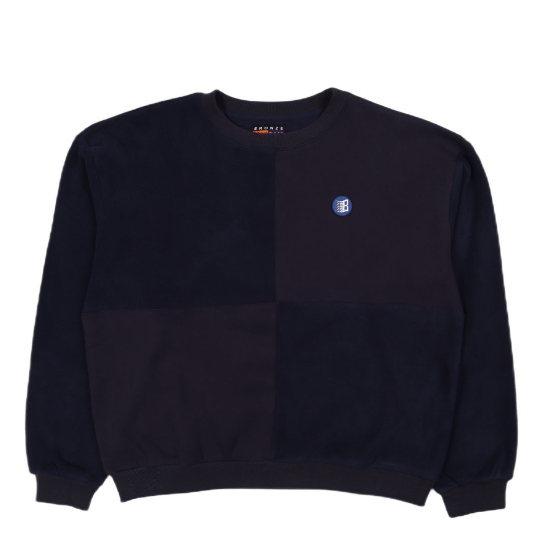 Four Square Crewneck Navy Four Square Crewneck Navy