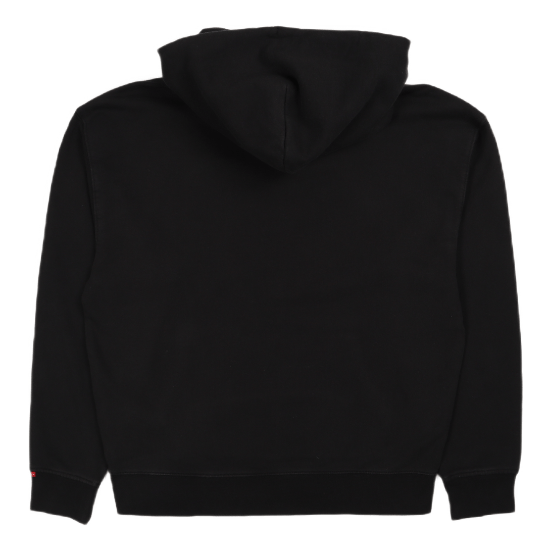 Red Tab Sweats Hoodie Mineral Black