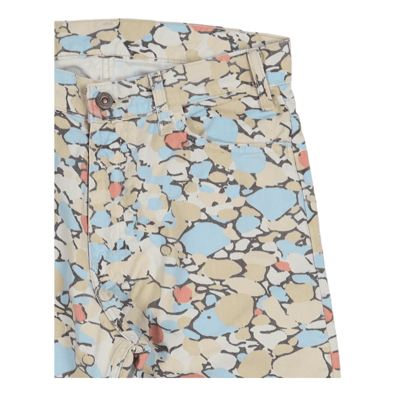 Lvc 518 1970s Pebble Brown Blu Multi-color