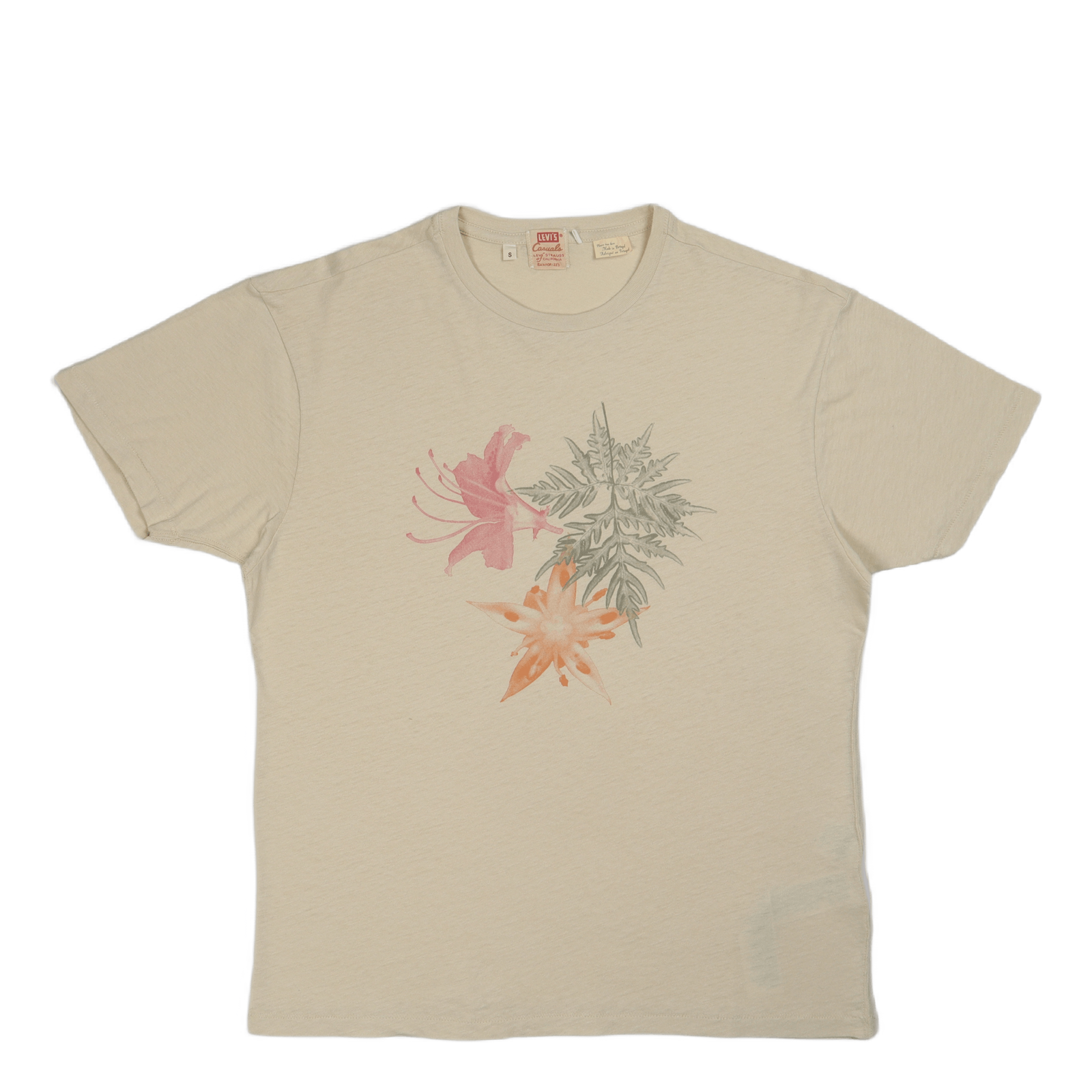 Lvc New Graphic Tee Fauna Gree Multi-color