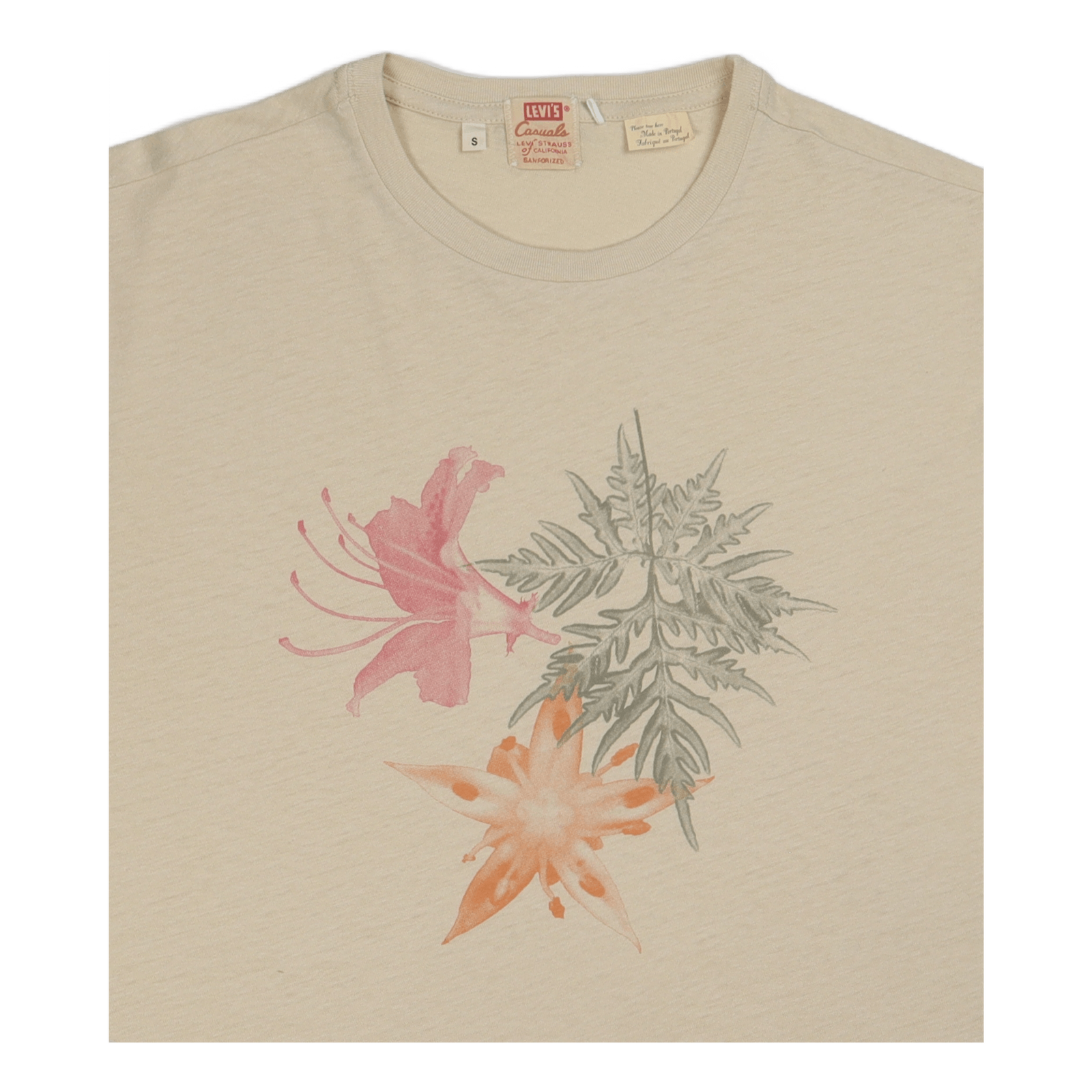 Lvc New Graphic Tee Fauna Gree Multi-color